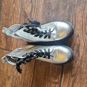 There Abouts girls combat boots